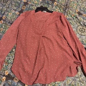 Beautiful long sleeve blouse